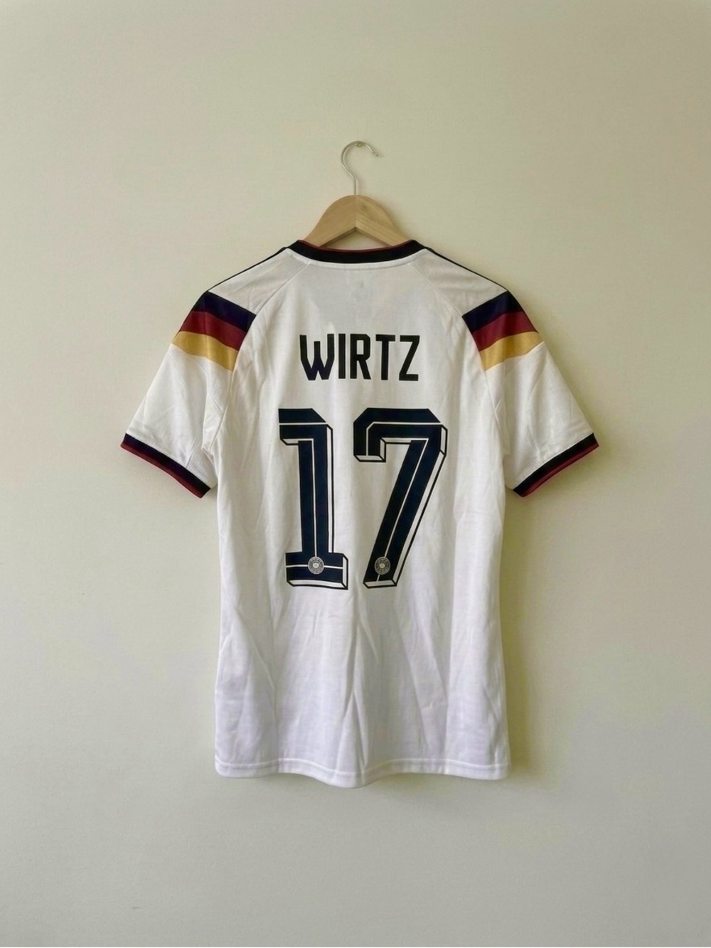 Wirtz #17 Germany 2026  Home Jersey Soccer Fan Version Size Medium